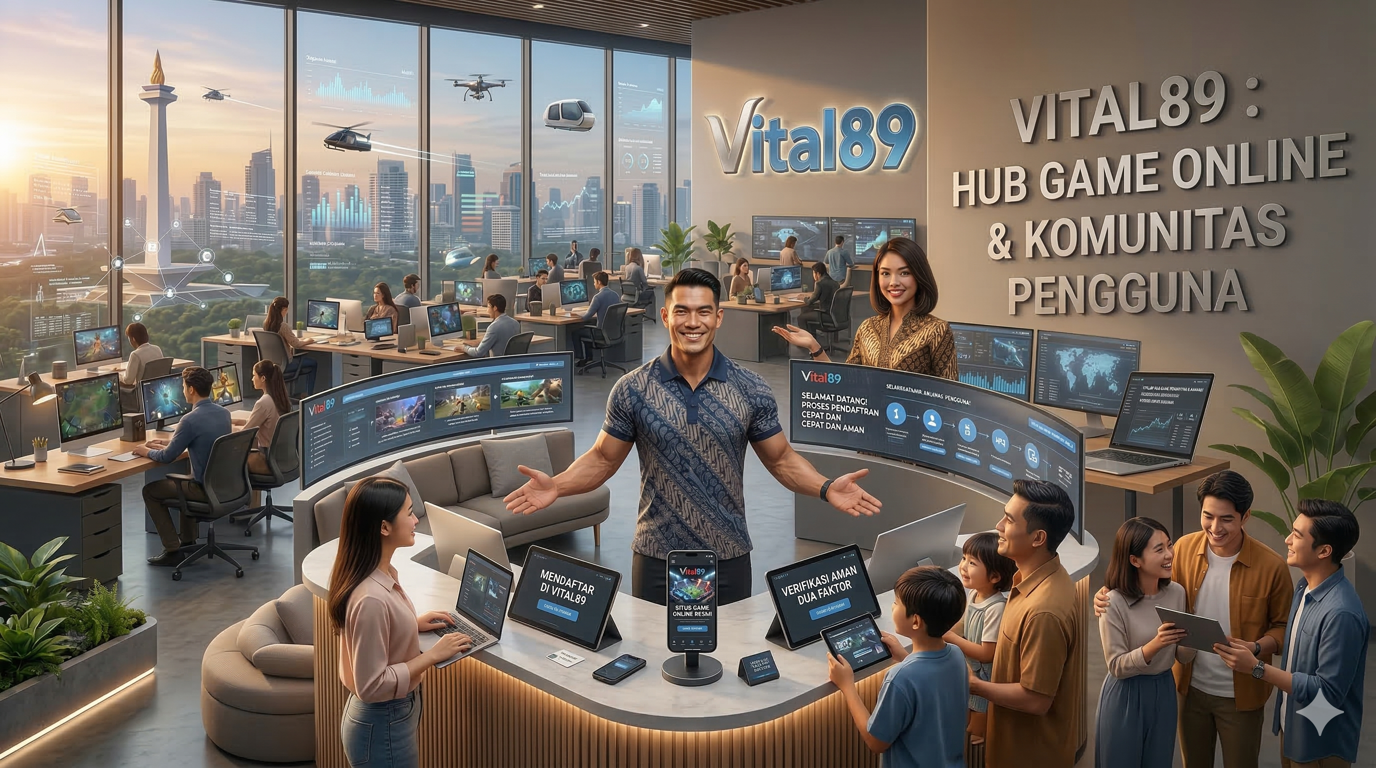 VITAL89 platform game online modern dengan teknologi digital dan server stabil