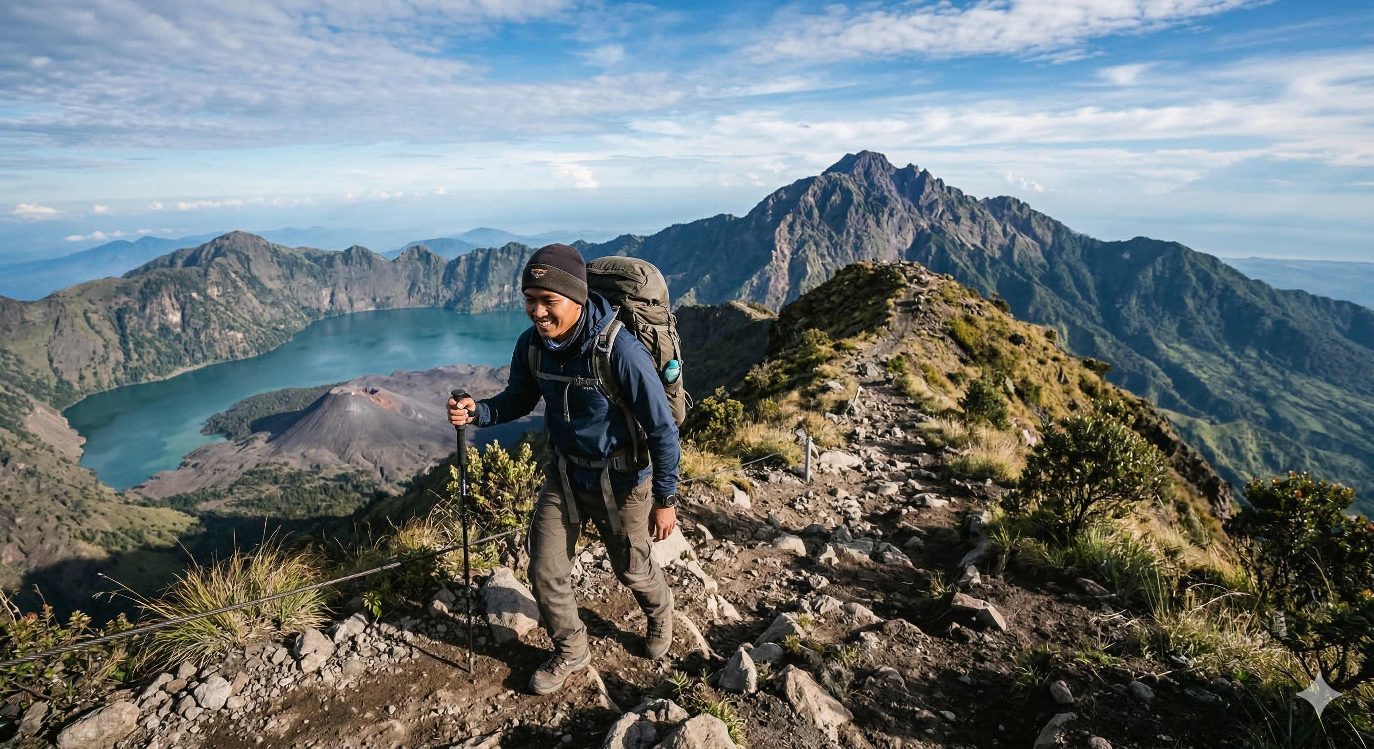 pendaki mendaki gunung di indonesia